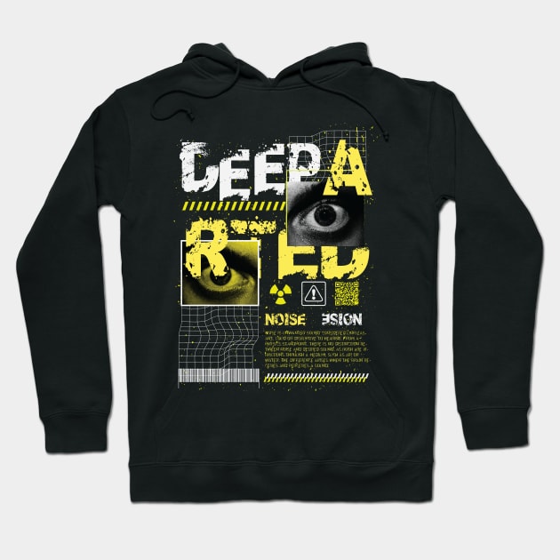 Deeparted Hoodie by RadioaktivShop